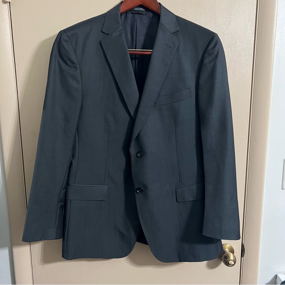 Ermenegildo Zegna Z Zegna Black Wool/Mohair Blend Jacket Blazer Sz. 52R LNWOT